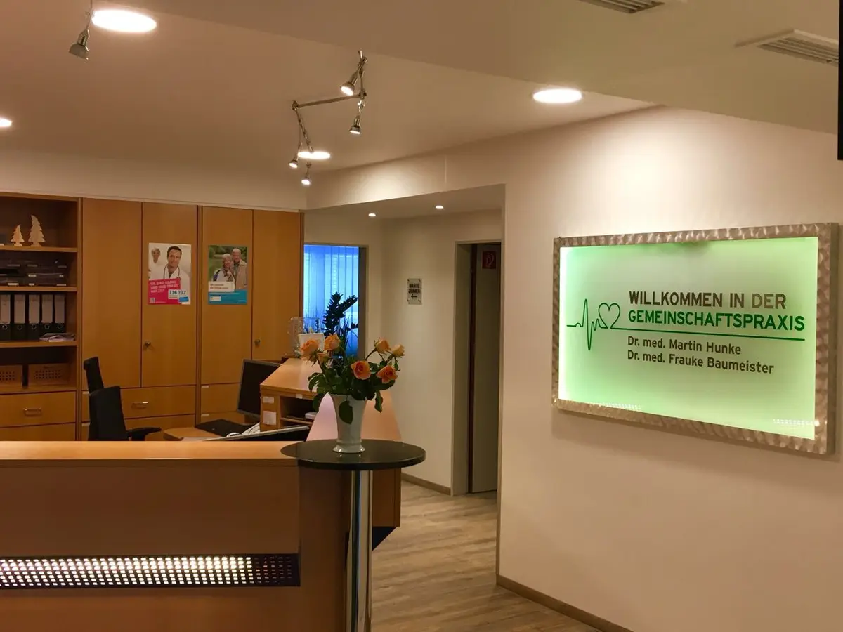 Praxis Innenansicht - Gemeinschaftspraxis Osnabrück
